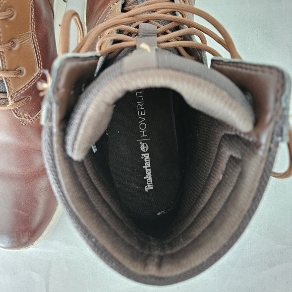 Timberland Men's Graydon Tan & Brown Lace-up Leather Boots Size 12 - Picture 16 of 16